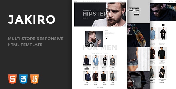 Jakiro - 多用途响应式 HTML 模板