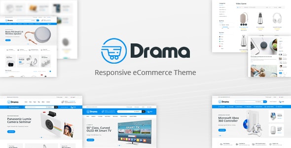 Drama - 响应式商店 Prestashop 模板