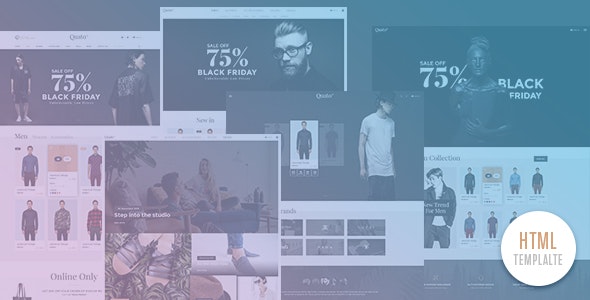  Quato - Multi Store Responsive HTML Template