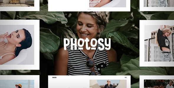 Photosy - 摄影艺术作品展示WordPress模板