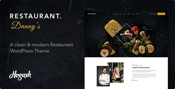 Restaurant Dannys - 餐厅美食WordPress模板