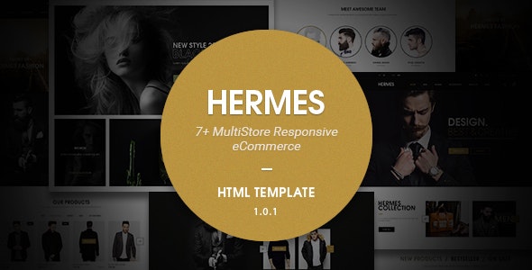 Hermes - 多商店响应式HTML模板