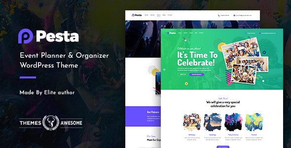 Pesta - Event Planner & Organizer WordPress Theme