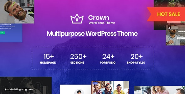 Crown - 多用途企业网站模板WordPress主题