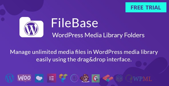 FileBase - 媒体库文件夹管理WordPress插件