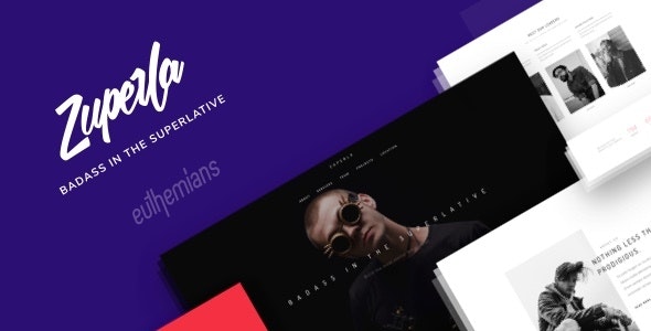  Zuperla - WordPress theme of creative enterprise product display