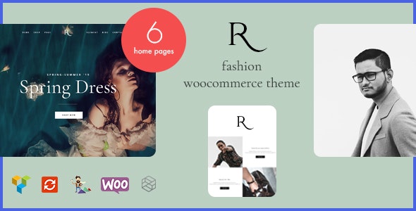 Rion - 时尚服饰商店模板WordPress主题