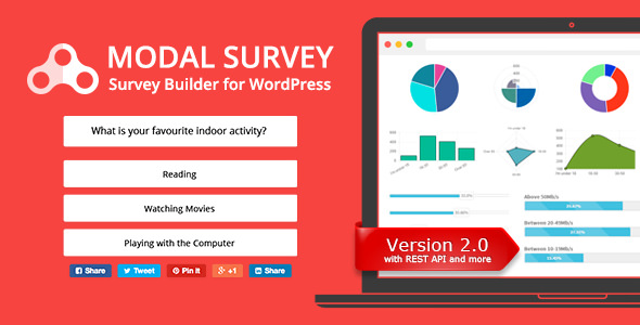 Modal Survey - 问卷调查测试WordPress插件