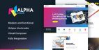 AlphaColor - 打字复印广告公司网站WordPress主题