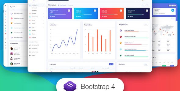 Argon Dashboard PRO - 专业后台Bootstrap 4 模板