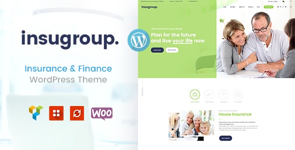 Insugroup - A Clean Insurance & Finance WordPress Theme