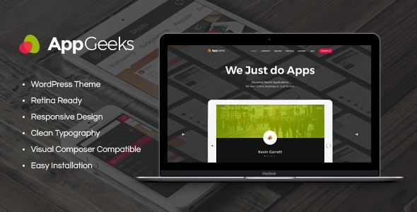 AppGeeks - 创意网络工作室WordPress主题