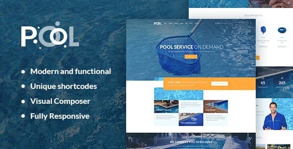 Swimming Pool Maintenance & Cleaning Services - 游泳池维护清洁服务主题