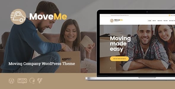 MoveMe - Moving & Storage Relocation Company WordPress Theme