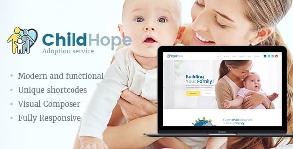 ChildHope - 收容所慈善非营利WordPress主题