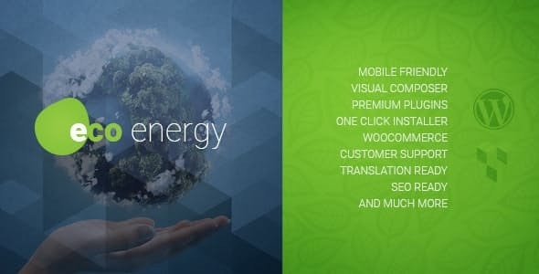 ECO Energy - 生态环保能源公司WordPress主题