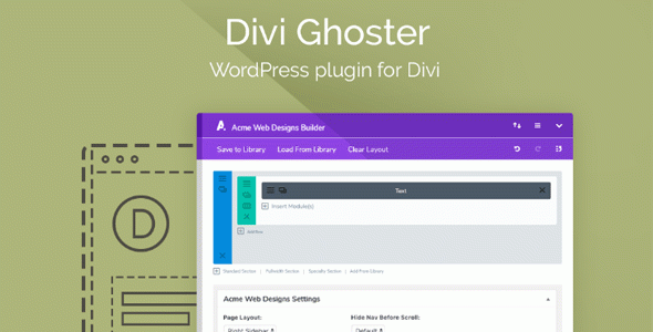 Divi Ghoster - WordPress Plugin For Divi