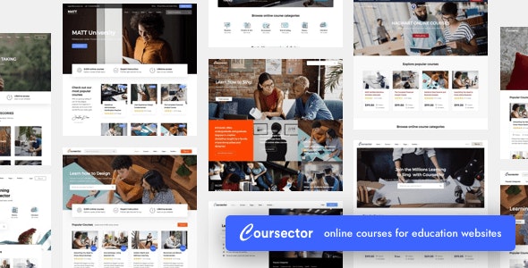 Coursector | LMS Education Online Course WordPress