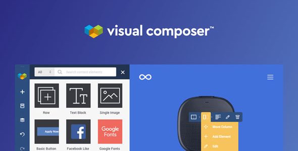 Visual Composer Premium 拖拽式可视化编辑器扩展插件