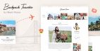 Backpack Traveler - Modern Blog