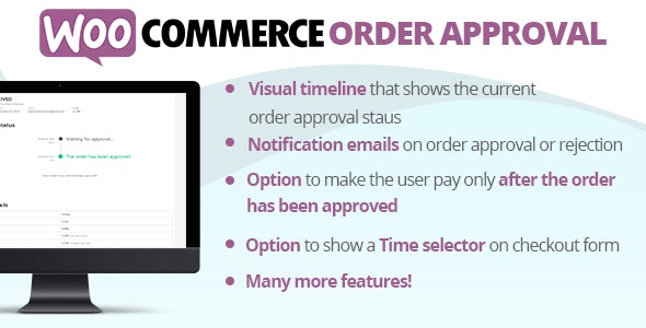 WooCommerce Order Approval