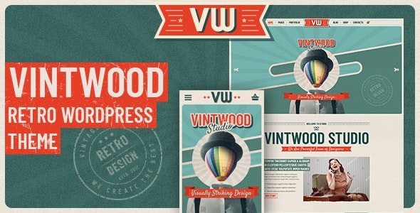 VintWood - 复古手工艺品网站WordPress主题