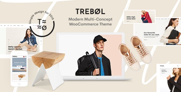 Trebol - 现代多概念电商模板WooCommerce主题