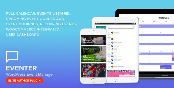 Eventer - 事件活动预约管理WordPress插件