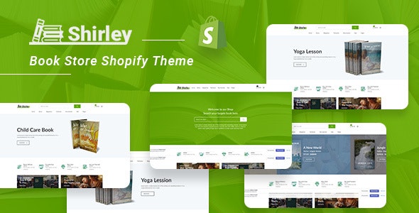 Shirley - 网上书店Shopify主题