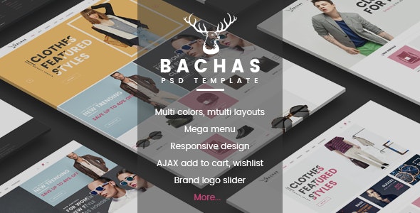 Bachas - 多用途在线商店Shopify主题