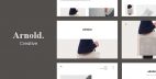 Arnold - Minimal Portfolio WordPress Theme