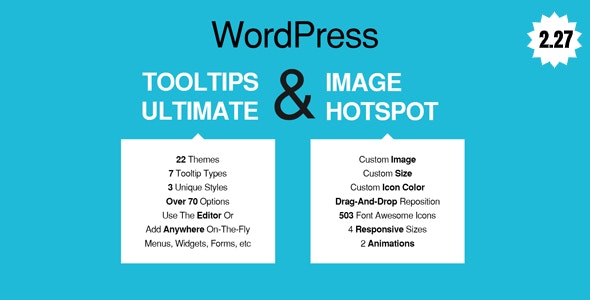 WordPress Tooltips Ultimate & Image Hotspot 提示信息工具TIP插件