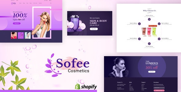 Sofee - 美容化妆品Shopify商店