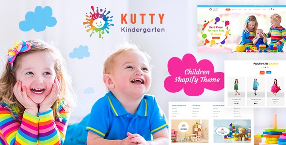 Kutty Kids - 儿童用品商店Shopify主题