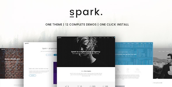Spark - 多用途响应式WordPress网站模板