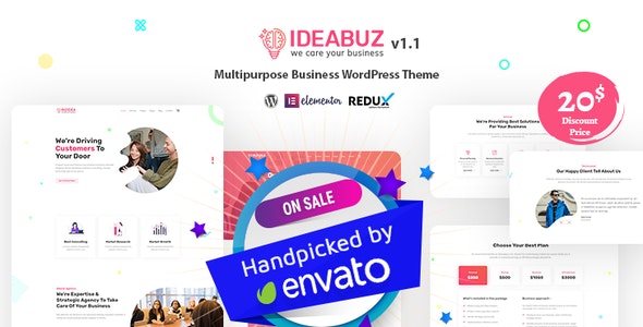 Ideabuz - 多功能商务网站WordPress主题