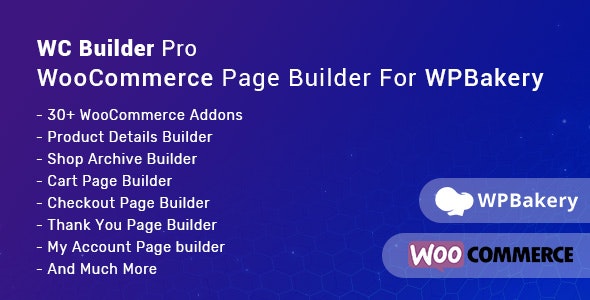 WC Builder Pro – WPBakery 商品页面构建器插件