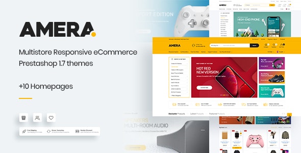 Amera - 响应式商店 Prestashop 1.7 主题