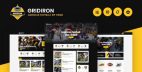 Gridiron - 美式足球橄榄球网站模板WordPress主题
