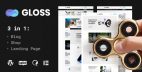 Gloss - 新闻杂志WordPress博客主题+商店