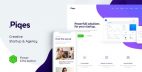Piqes - Creative Startup & Agency WordPress Theme