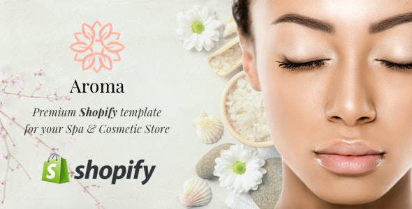 Aroma - Spa 美容护理养生网站 Shopify 模板