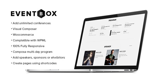 Eventbox - 俱乐部派对网站WordPress主题
