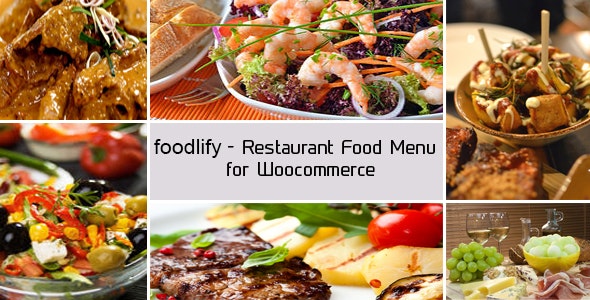 Foodlify - Woocommerce 餐厅食物菜单插件