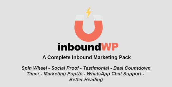 InboundWP Pro - 市场营销推广插件