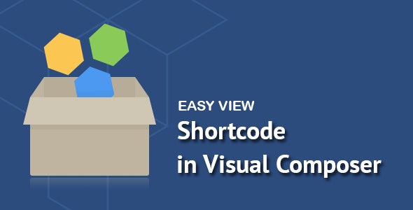 Easy View Shortcode in WPBakery Page Builder 可视化短代码简码插件