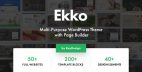 Ekko - 多行业可视化编辑网站WordPress主题
