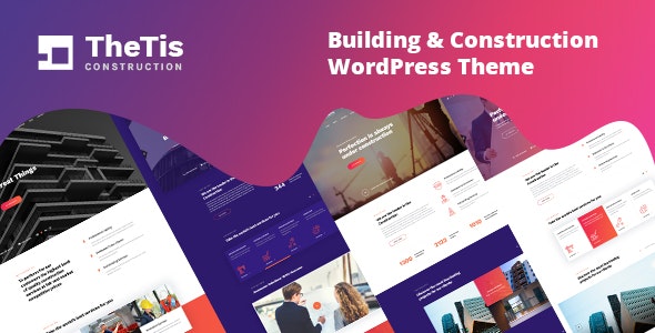 TheTis – 建筑公司景观设计网站WordPress主题