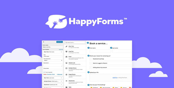 HappyForms Pro 调查表单插件