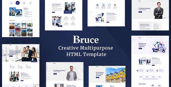 Bruce - 创意多用途HTML模板